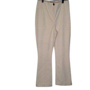Tuckernuck Cream Straight Flare Formal Slack Pants l M
